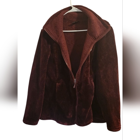 32 Degree Heat Women's Plush Maroon Jacket NWOT Size XL - Picture 1 of 2